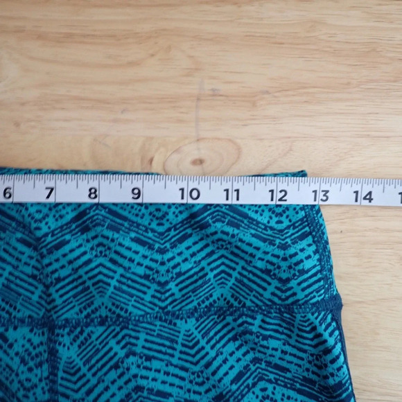 Nike Dri-Fit Cropped Running Leggings in Blue size S - Picture 10 of 14